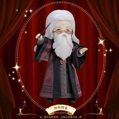 Harry Magical School Wizard Witch Push Doll | Magical School Characters 1:12 scale Ball Jointed Doll Mystery Box - Cute Kawaii Mini Doll Can Change Outfits Mystery Blind Box