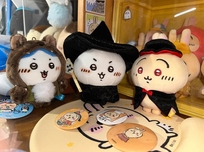 ChiiKawa X Miniso Halloween 2022 Series | ChiiKawa Hachiware Usagi in Witch Wolf and Vampire Costumes Plush Doll Kawaii Items Room Decoration doll