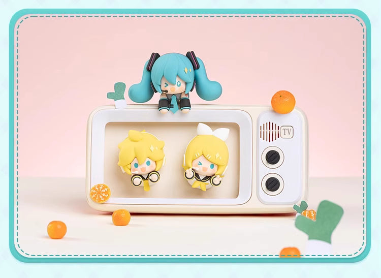 Minidoll x ミク | ミク フィンガー ドール かわいい冷蔵庫マグネット