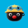 Japanese Cartoon Cute Black Penguin | Penguin with Hat & Sunglass - AirPods AirPodsPro AirPods3 AirPods4 Case