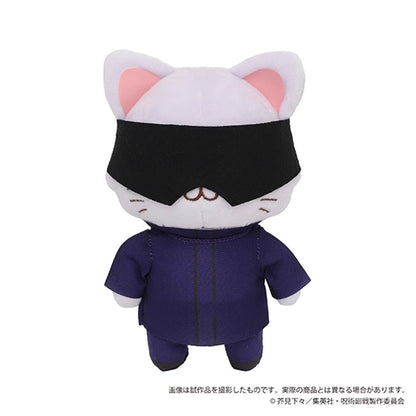 MOVIC X Jujutsu Kaisen | Yuji Megumi Nobara Satoru Maki Toge Panda Kento Ryomen with Cat Cute Kawaii Doll Keychain - Cute Kawaii Item - KawaiiGiftLand