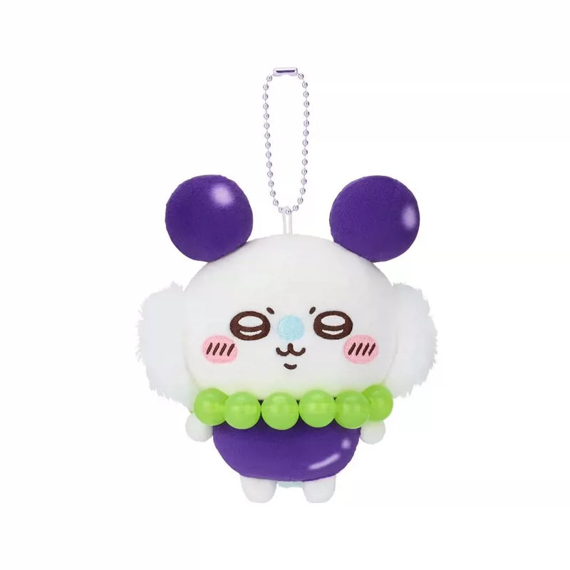 Japan ChiiKawa Fruit Series | ChiiKawa Hachiware Usagi Momonga Kurimanju Rakko Shisa Wearing Fruit Costume Cute Plush Doll Keychain - Kawaii items Room Decoration Doll