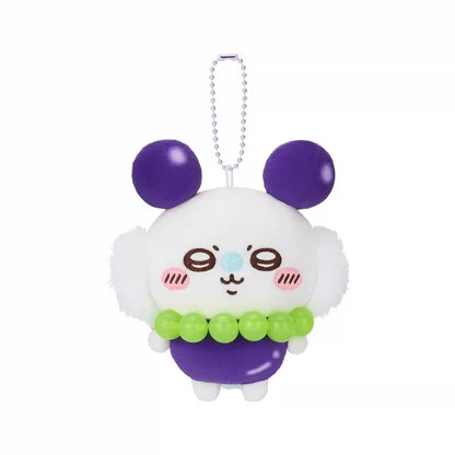 Japan ChiiKawa Fruit Series | ChiiKawa Hachiware Usagi Momonga Kurimanju Rakko Shisa Wearing Fruit Costume Cute Plush Doll Keychain - Kawaii items Room Decoration Doll