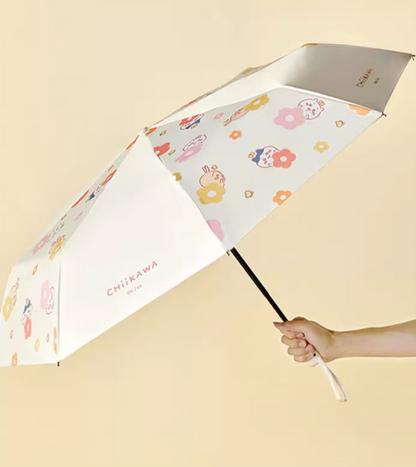 ChiiKawa X Miniso | ChiiKawa Hachiware Usagi Momonga Cute Automatic Folding Umbrella - Kawaii Items Room Decoration