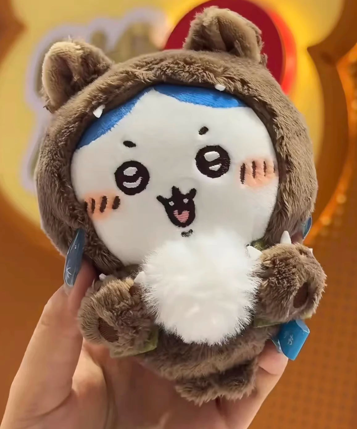 ChiiKawa X Miniso Halloween 2022 Series | ChiiKawa Hachiware Usagi in Witch Wolf and Vampire Costumes Plush Doll Kawaii Items Room Decoration doll