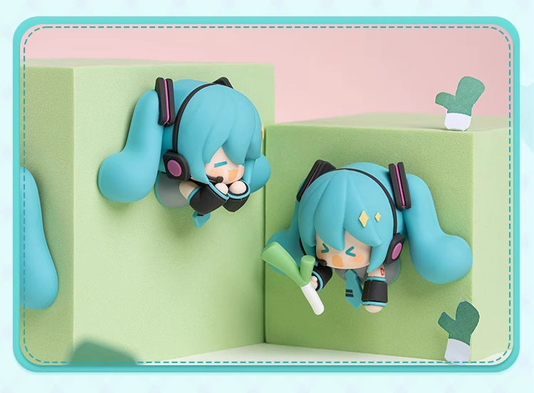 Minidoll x ミク | ミク フィンガー ドール かわいい冷蔵庫マグネット