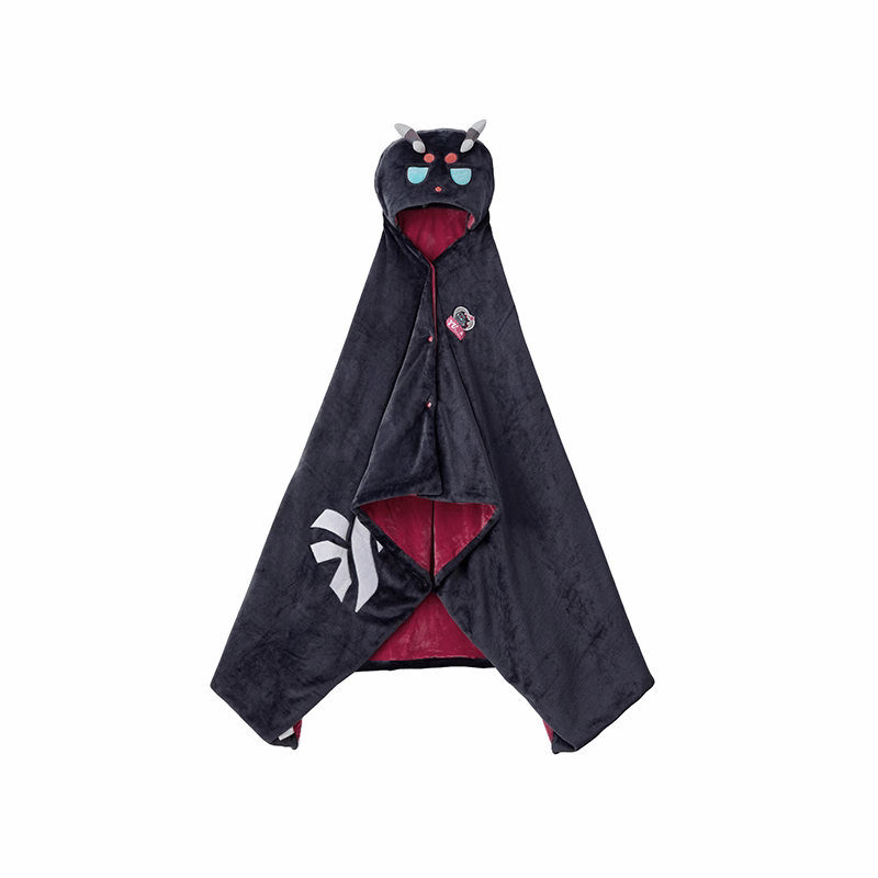 Miniso X Arknights Fuzzy Dream Party | Amiya Exusiai Eyjafjalla Mizuki Yu Cute Plush Doll Hooded Blanket - Cute Kawaii Item decoration