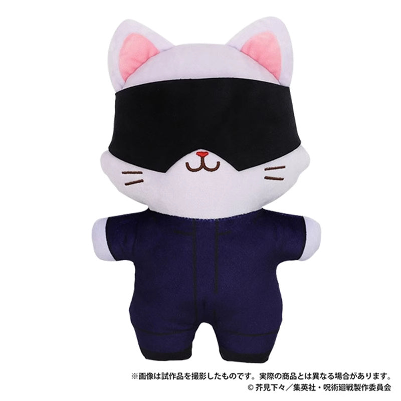 MOVIC X Jujutsu Kaisen | Yuji Megumi Nobara Satoru Kento Suguru Toji with Cat Big Cute Kawaii Doll - Cute Kawaii Item - KawaiiGiftLand