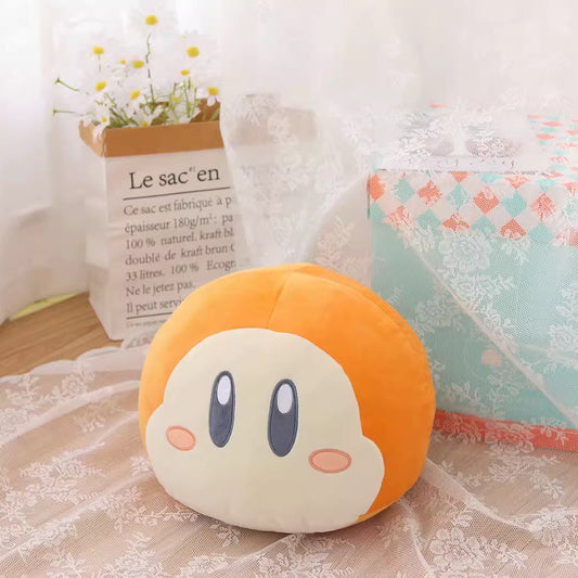 Japanese Cartoon Kirby | Kirby and Waddle Dee Plush Doll Cushion and Keychain - Kawaii items Room Decoration doll