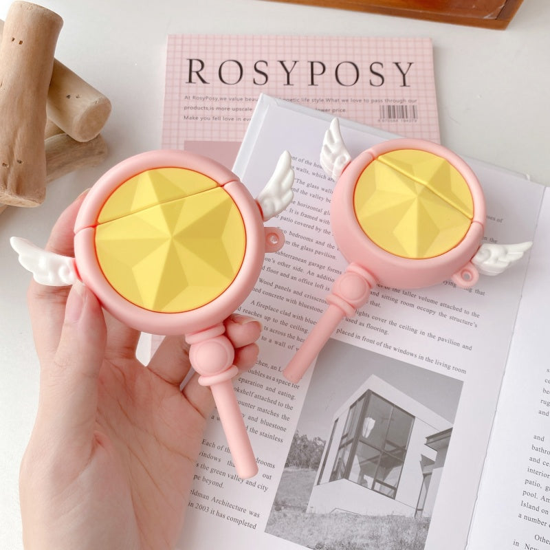Japanese Cartoon CardCaptor Sakura | Magic Wand Stick - AirPods AirPodsPro AirPods3 AirPods4 Case