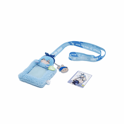 Miniso X Arknights Fuzzy Dream Party | Amiya Exusiai Eyjafjalla Mizuki Yu Cute Plush Icon Card Holder - Cute Kawaii Item decoration