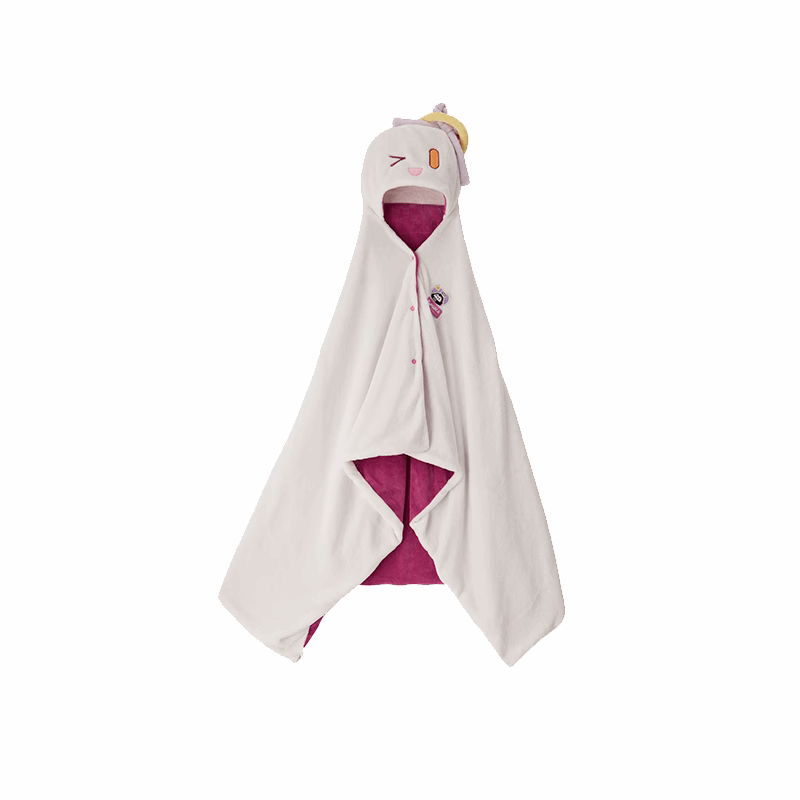 Miniso X Arknights Fuzzy Dream Party | Amiya Exusiai Eyjafjalla Mizuki Yu Cute Plush Doll Hooded Blanket - Cute Kawaii Item decoration