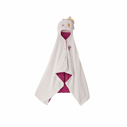 Miniso X Arknights Fuzzy Dream Party | Amiya Exusiai Eyjafjalla Mizuki Yu Cute Plush Doll Hooded Blanket - Cute Kawaii Item decoration