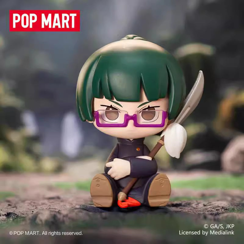 POP MART X Jujutsu Kaisen Uniform Series | Yuji Megumi Nobara Satoru Maki Toge Panda Kento Aoi Mai Kasumi Utahime Ryomen Kawaii Plastic Mini Figure Mystery Blind Box - Cute Kawaii Item - KawaiiGiftLand