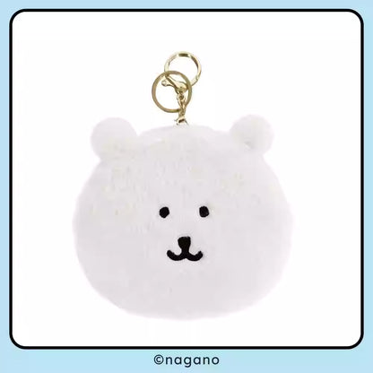 Joker Bear X Miniso | Joker Bear Pug Moguracorokke Plush Doll Pouch Keychain - Kawaii items Room Decoration