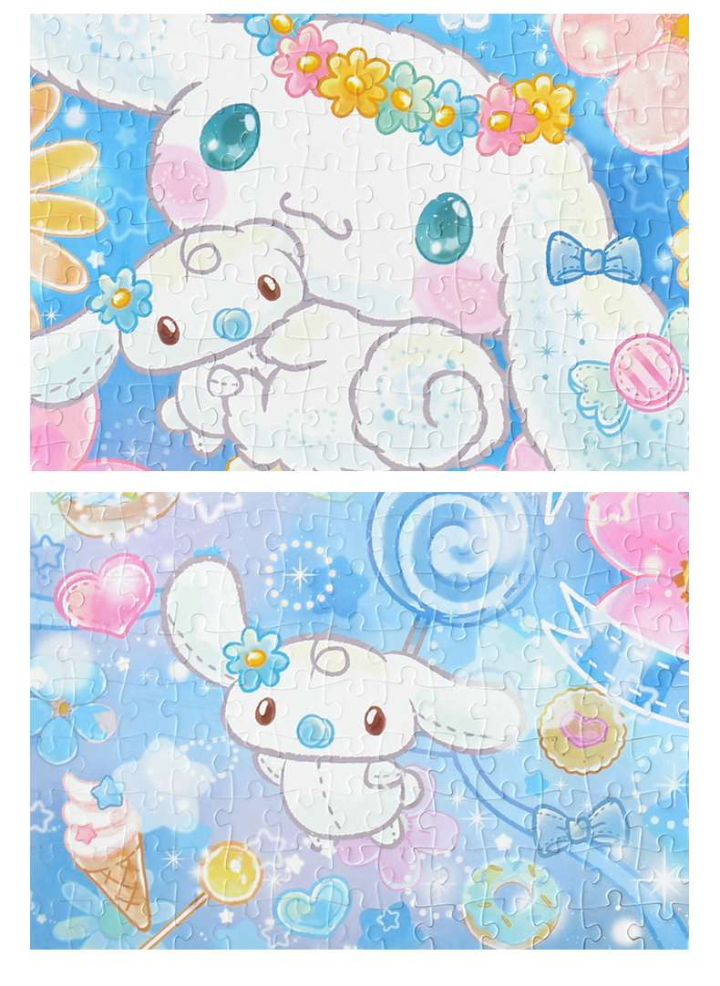 Momicafe 1000pcs Jigsaw Puzzle - Sanrio Cinnamoroll Sweet Party | Kawaii Cute Creative Gift