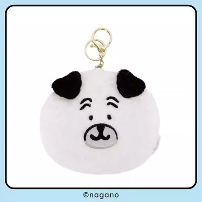 Joker Bear X Miniso | Joker Bear Pug Moguracorokke Plush Doll Pouch Keychain - Kawaii items Room Decoration