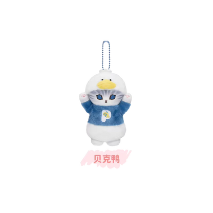 Mofusand X Sanrio Series | Mofusand Cat Crossover Sanrio Characters Cute Plush Doll Keychain - Kawaii items Room Decoration Doll
