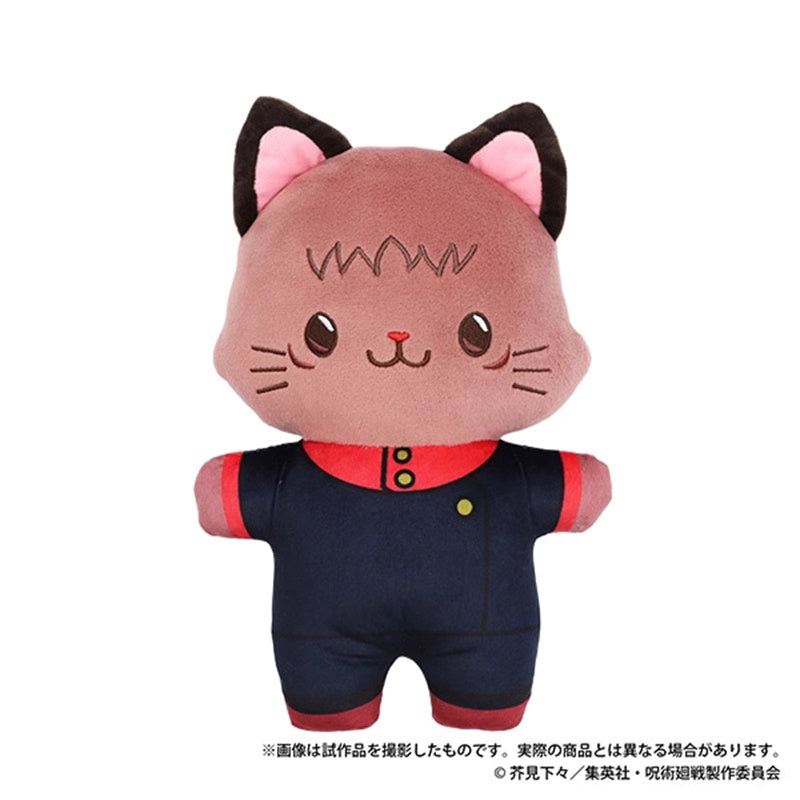 MOVIC X Jujutsu Kaisen | Yuji Megumi Nobara Satoru Kento Suguru Toji with Cat Big Cute Kawaii Doll - Cute Kawaii Item - KawaiiGiftLand