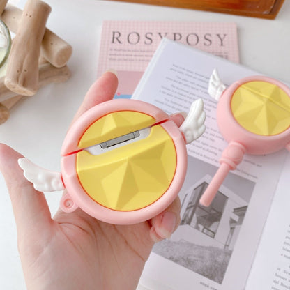 Japanese Cartoon CardCaptor Sakura | Magic Wand Stick - AirPods AirPodsPro AirPods3 AirPods4 Case KawaiiGiftLand
