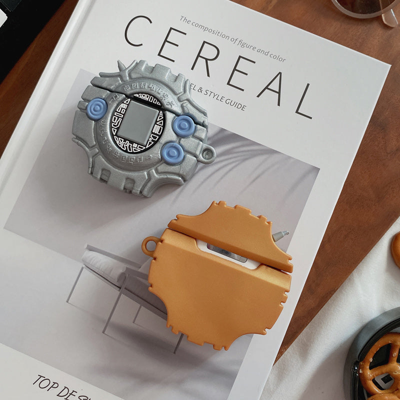 Japanese Cartoon Digimon Digital Monsters Case | Digimon Divine Plan  Part 2 SkyBlue Blue Pink Gold Silver - AirPods AirPodsPro AirPods3 AirPods4 Case KawaiiGiftLand