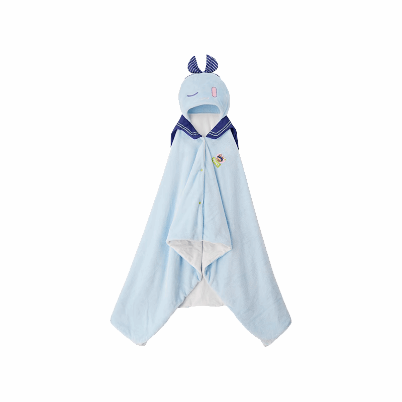 Miniso X Arknights Fuzzy Dream Party | Amiya Exusiai Eyjafjalla Mizuki Yu Cute Plush Doll Hooded Blanket - Cute Kawaii Item decoration