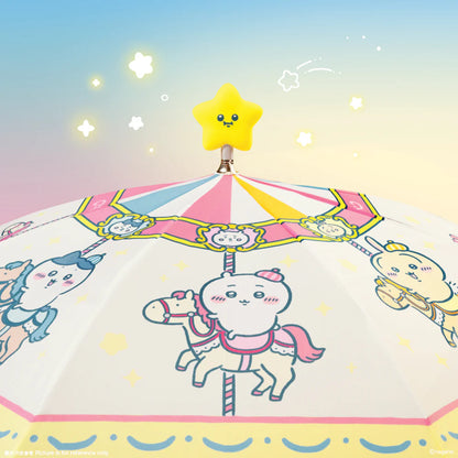 [Pre-order] ChiiKawa ChiiKawa Go Round Limited Series | ChiiKawa Hachiware Usagi Cute Long Umbrella - Kawaii items Room Decoration