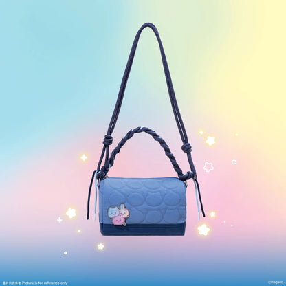 [Per-order] ChiiKawa ChiiKawa Go Round Limited Series | ChiiKawa Hachiware Usagi Cute Crossbody Bag With a Pin Badge - Kawaii items Room Decoration