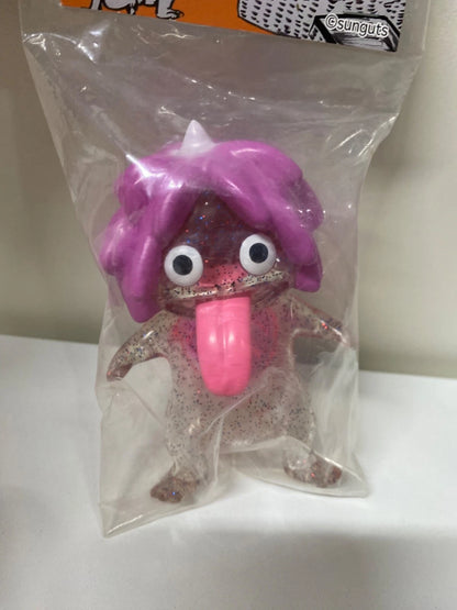Japan Sunguts Factory Sofvi Collection Exclusive Uraname Kappa Pink Glitter Rare