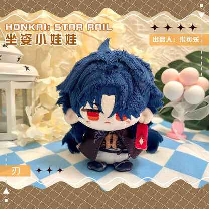 Game Character Honkai Star Rail Keychain | Luocha DanHeng Blade Cute Kawaii 12cm Doll - Cute Kawaii Item