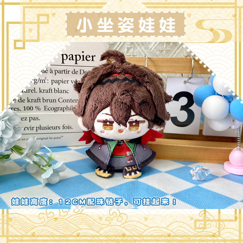 Game Character Genshin Keychain | Xianyun Kamisato Ayaka Gaming Cute Kawaii 12cm Doll - Cute Kawaii Item