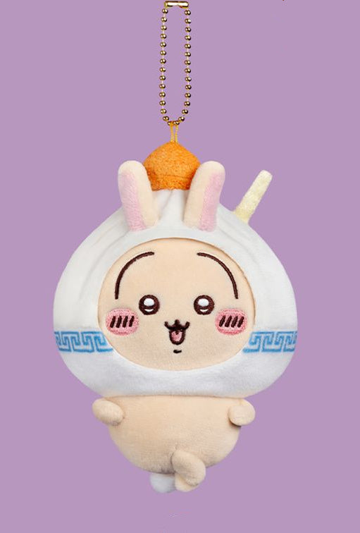 [Pre-order] ChiiKawa ChiiKawa Days Shanghai Limited Series | ChiiKawa Hachiware Usagi Momonga Kurimanju Rakko Shisa Crab in Different Food Costume Cute Plush Doll Keychain - Kawaii items Room Decoration Doll
