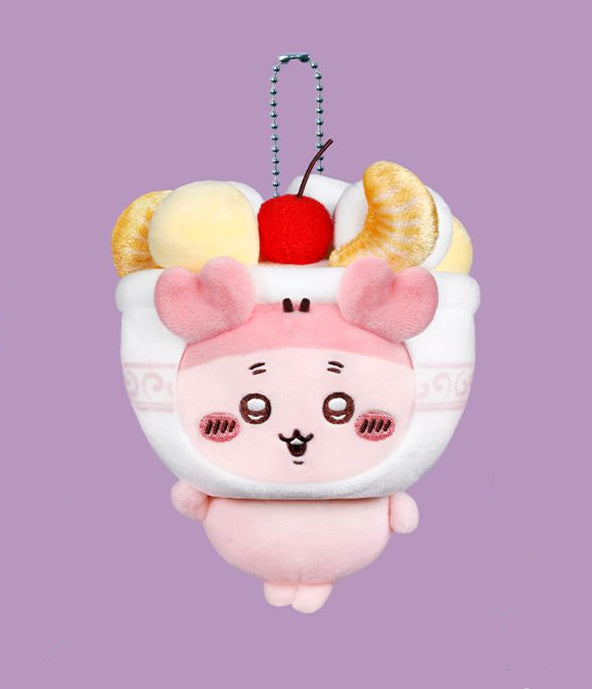 [Pre-order] ChiiKawa ChiiKawa Days Shanghai Limited Series | ChiiKawa Hachiware Usagi Momonga Kurimanju Rakko Shisa Crab in Different Food Costume Cute Plush Doll Keychain - Kawaii items Room Decoration Doll