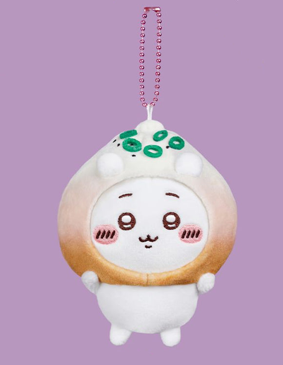 [Pre-order] ChiiKawa ChiiKawa Days Shanghai Limited Series | ChiiKawa Hachiware Usagi Momonga Kurimanju Rakko Shisa Crab in Different Food Costume Cute Plush Doll Keychain - Kawaii items Room Decoration Doll