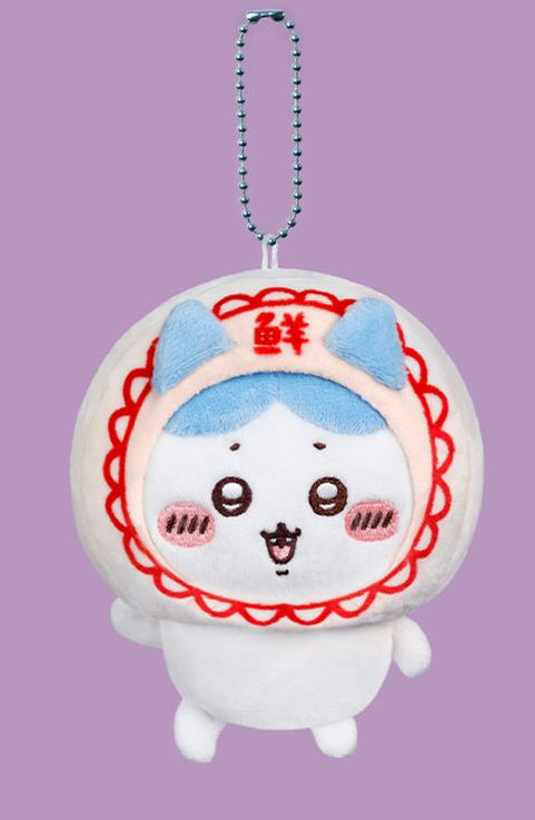 [Pre-order] ChiiKawa ChiiKawa Days Shanghai Limited Series | ChiiKawa Hachiware Usagi Momonga Kurimanju Rakko Shisa Crab in Different Food Costume Cute Plush Doll Keychain - Kawaii items Room Decoration Doll