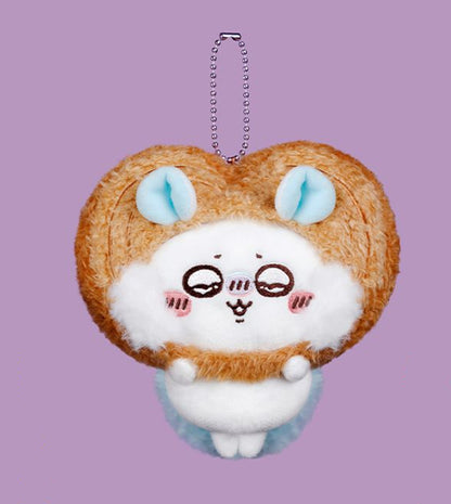 [Pre-order] ChiiKawa ChiiKawa Days Shanghai Limited Series | ChiiKawa Hachiware Usagi Momonga Kurimanju Rakko Shisa Crab in Different Food Costume Cute Plush Doll Keychain - Kawaii items Room Decoration Doll