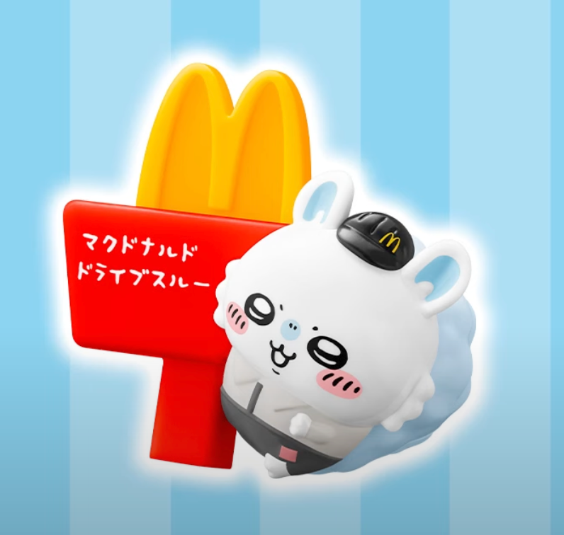 ChiiKawa X Japan Fast Food Restaurant | ChiiKawa Hachiware Usagi Momonga Cute Waiter Doll Toy Kawaii Items Room Decoration Doll KawaiiGiftLand