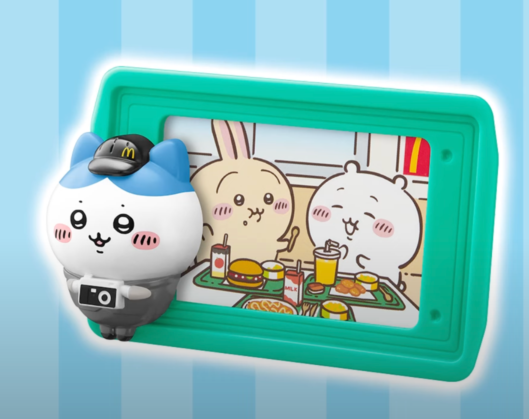 ChiiKawa X Japan Fast Food Restaurant | ChiiKawa Hachiware Usagi Momonga Cute Waiter Doll Toy Kawaii Items Room Decoration Doll KawaiiGiftLand