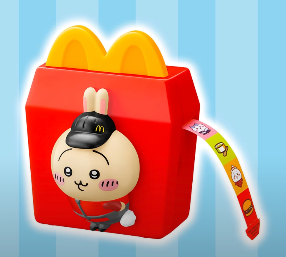 ChiiKawa X Japan Fast Food Restaurant | ChiiKawa Hachiware Usagi Momonga Cute Waiter Doll Toy Kawaii Items Room Decoration Doll KawaiiGiftLand