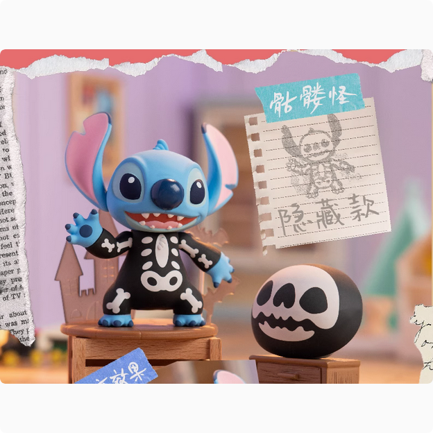 TOPTOY x Stitch Weird Dairy Series Box Part 1 - Figure Collectable Toys Mystery Blind Box - KawaiiGiftLand