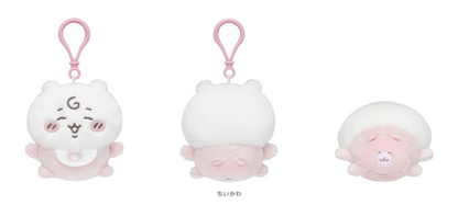 Japan ChiiKawa Baby Series | ChiiKawa Hachiware Usagi Momonga Kurimanju Rakko Shisa Crab Cute Baby Plush Doll Keychain - Kawaii items Room Decoration Doll