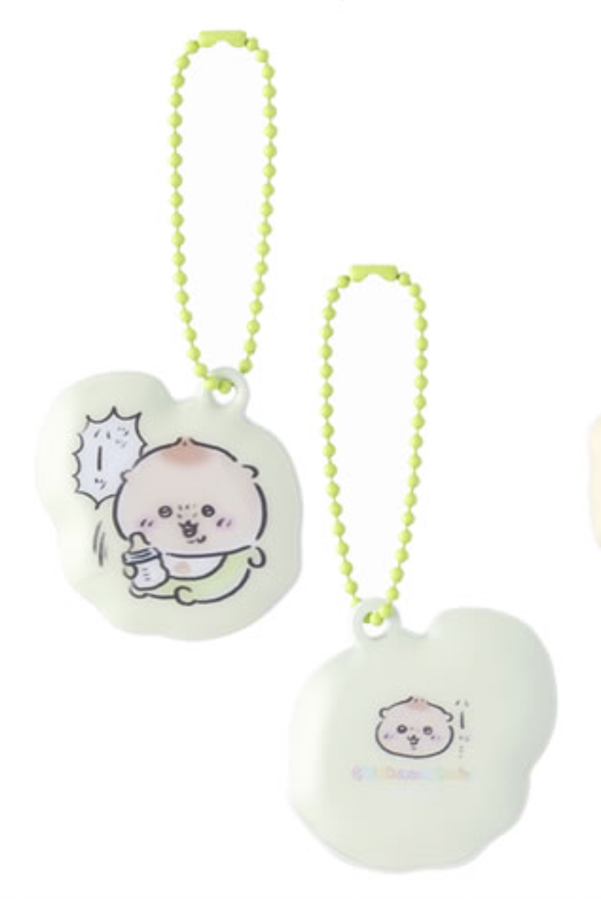 Japan ChiiKawa Baby Series | ChiiKawa Hachiware Usagi Momonga Kurimanju Rakko Shisa Crab Cute Baby PVC Foam Printed Plastic Keychain - Kawaii items Room Decoration