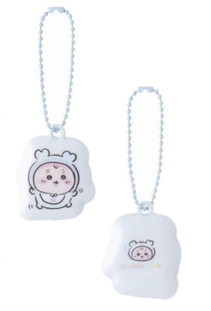 Japan ChiiKawa Baby Series | ChiiKawa Hachiware Usagi Momonga Kurimanju Rakko Shisa Crab Cute Baby PVC Foam Printed Plastic Keychain - Kawaii items Room Decoration