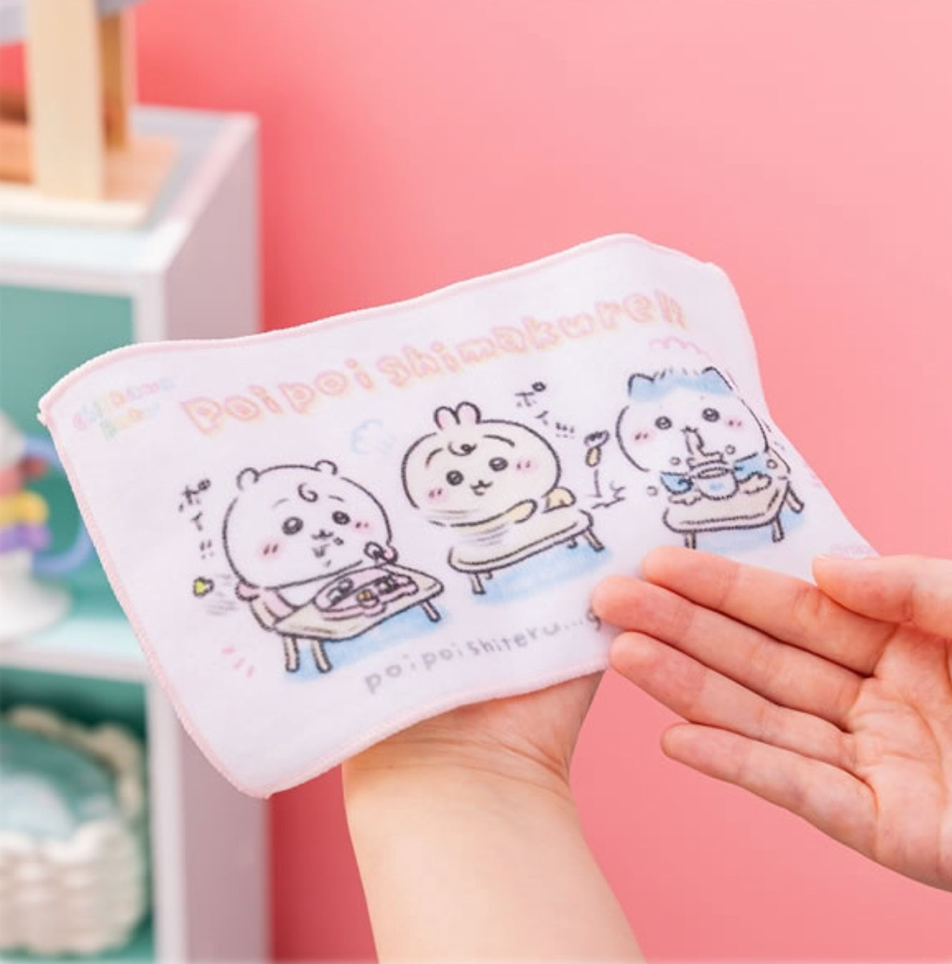 Japan ChiiKawa Baby Series | ChiiKawa Hachiware Usagi Momonga Kurimanju Rakko Shisa Crab Cute Baby Handkerchief - Kawaii items Room Decoration