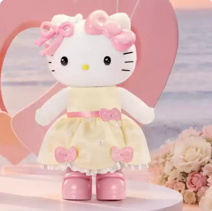 TOPTOY x Sanrio Hello Kitty & Dear Daniel | Century Wedding Long Leg Series - Plush Vinly Pendant Blind Box Collection Toys