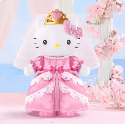 TOPTOY x Sanrio Hello Kitty & Dear Daniel | Century Wedding Long Leg Series - Plush Vinly Pendant Blind Box Collection Toys