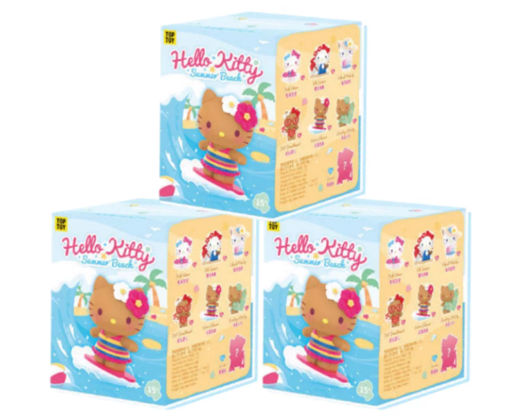TopToy x Sanrio Hello Kitty | Summer Beach Series - Figures Blind Box Collection Toys
