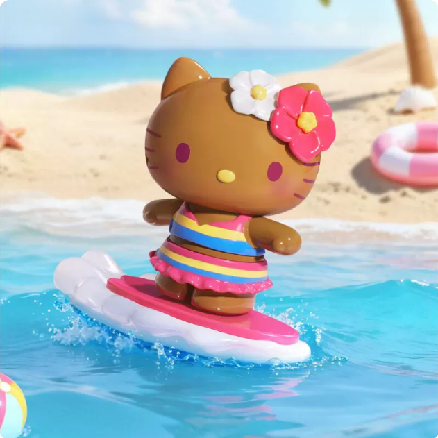TopToy x Sanrio Hello Kitty | Summer Beach Series - Figures Blind Box Collection Toys