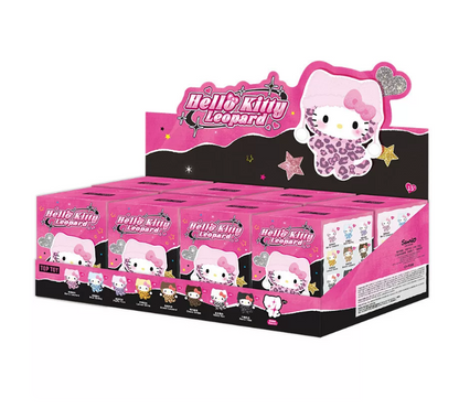 Hello Kitty Leopard Series blind box case of 8 with secret edition chance