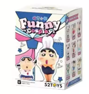 52TOYS x Crayon Shin-chan | Funny Cosplay Series Blind Box Figure - 9 Cosplay Designs, 8cm Mini Figures